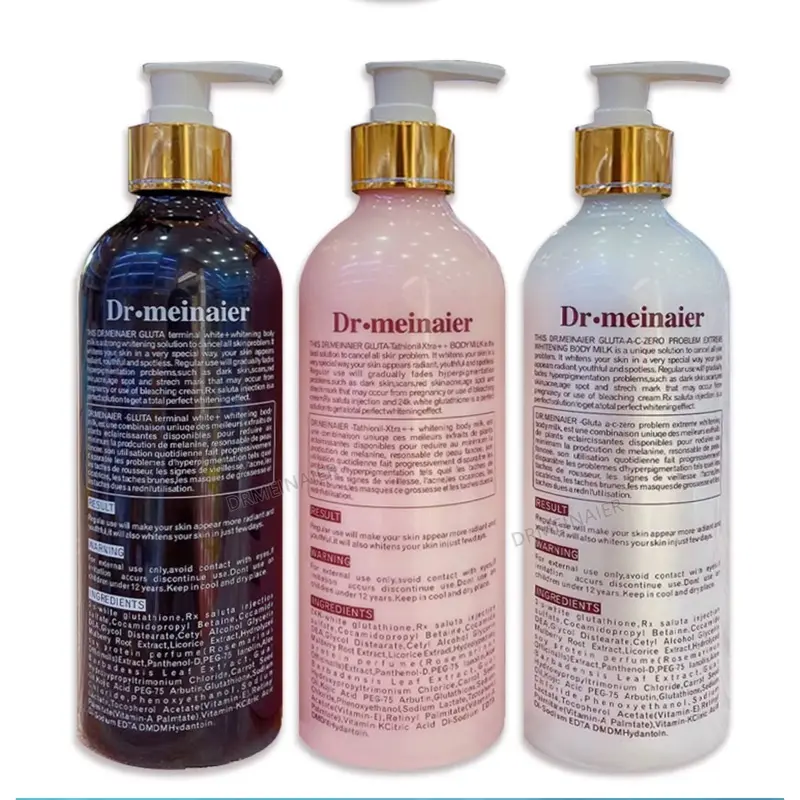 Dr-meinaier Triple Body Milk Lotion - Moisturizing Formula for Soft & Smooth Skin - Ideal for Daily Use