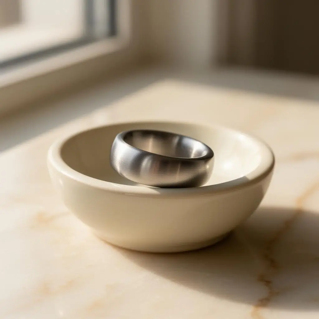 Oura Ring 5 — Titanium Silver