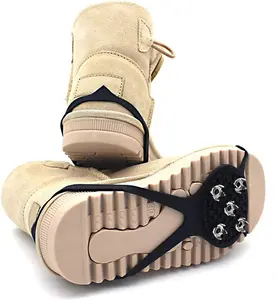 Men & Women's 5/8-Tooth Ice Traction Cleats - Crampons with Safety Grips | Winter Walking & Skating Accessories