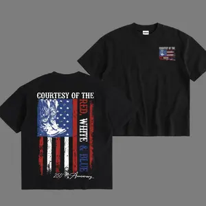 Courtesy Of Red White And Blue 250th Anniversary Flags Shirt, Unisex American Country Music Hoodie For Women And Men