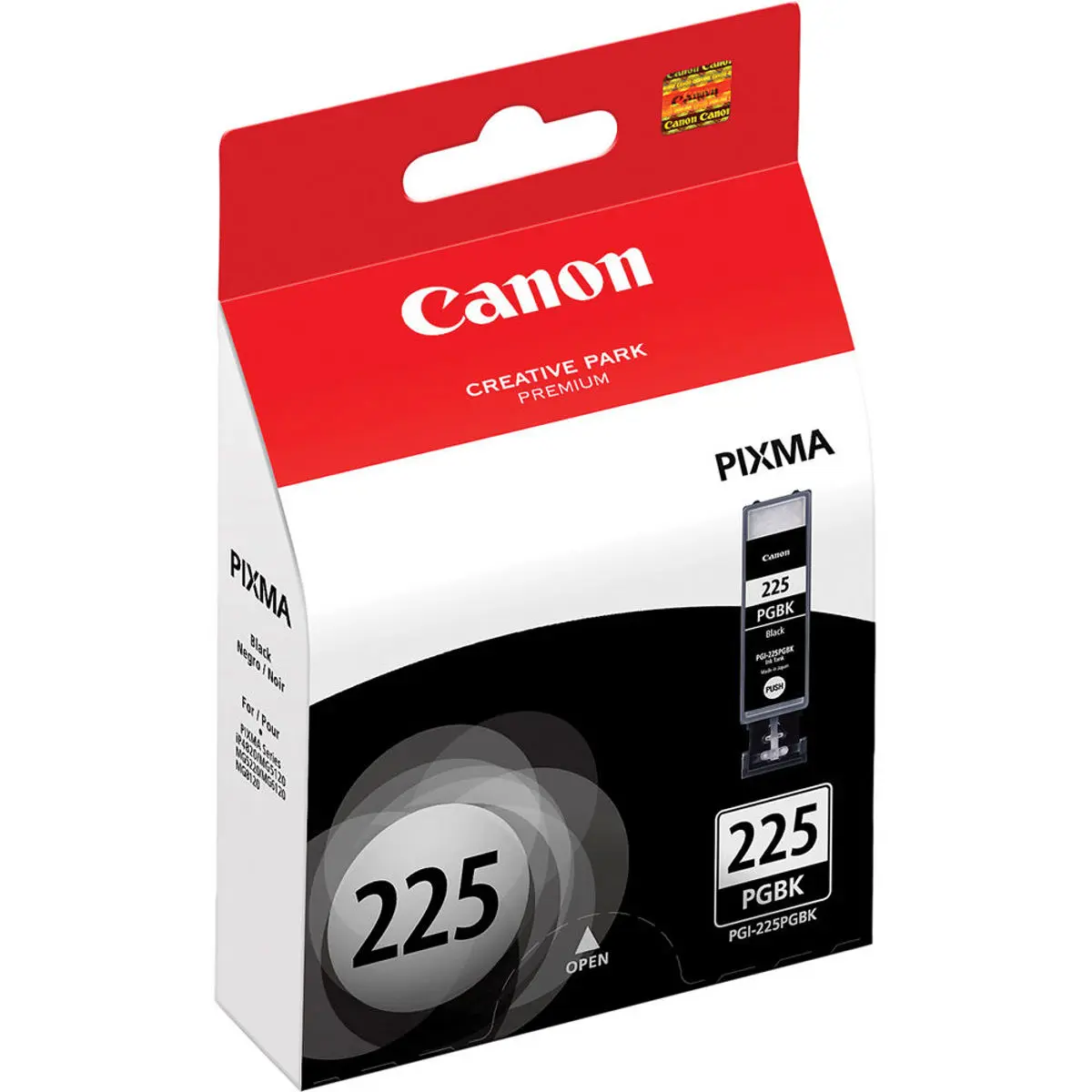 Canon PGI-225 Pigment Black Ink Tank for Select PIXMA iP, iX, MG, MX Series Printers