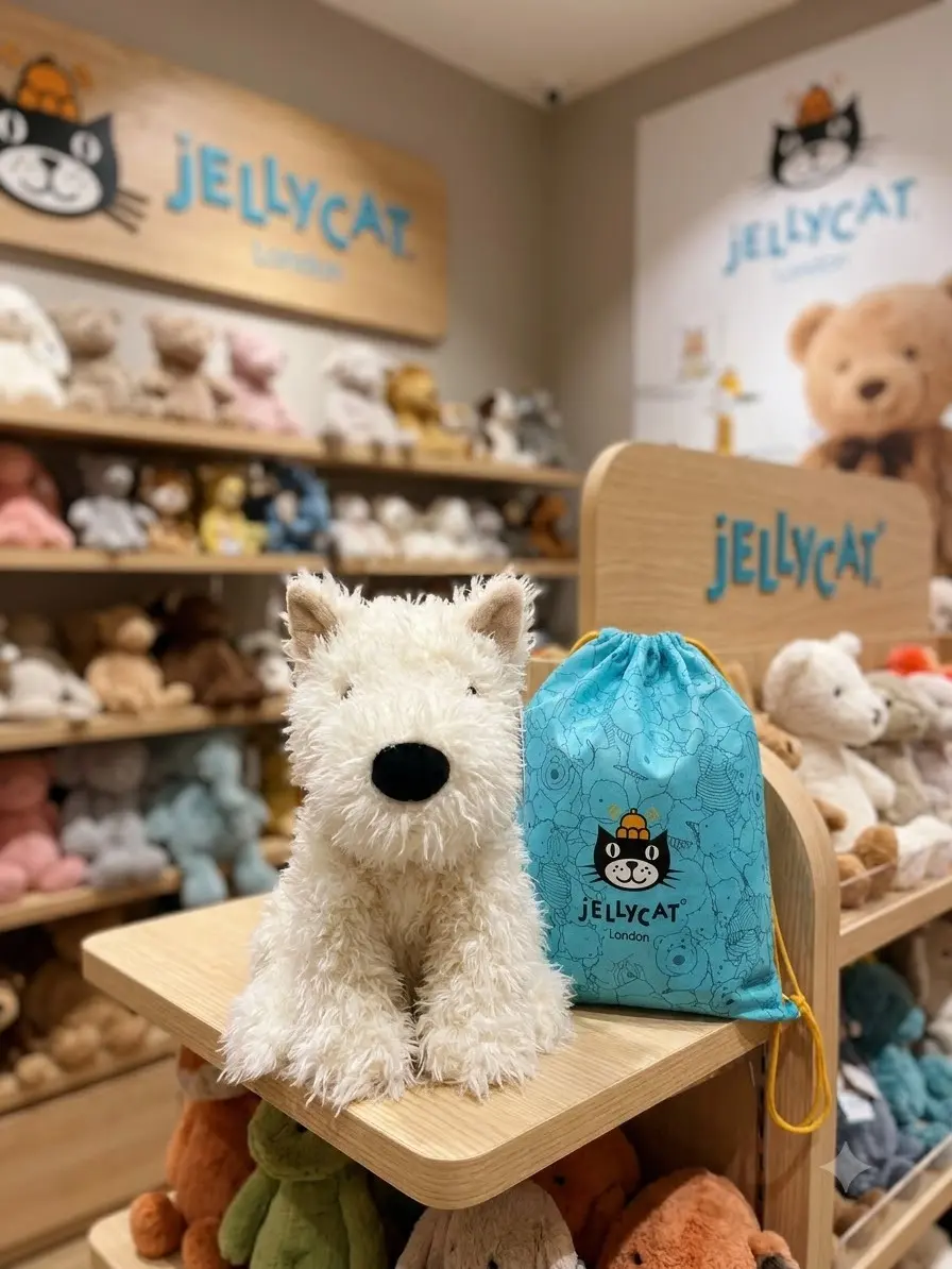 Official Jellycat Munro Scottie Dog Plush | Authentic UK | In Stock USA | Free Jellycat Gift Bag