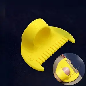 10-Piece Simple Sewing Tools Set, Durable Plastic Edged Stitch Lock & Knitting Tools, Ideal for Beginners & Seniors, 4mm & 3mm Spacing