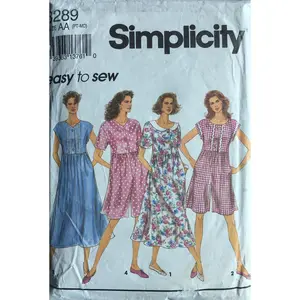 Simplicity 8289 Sewing Pattern (Vintage) CUT