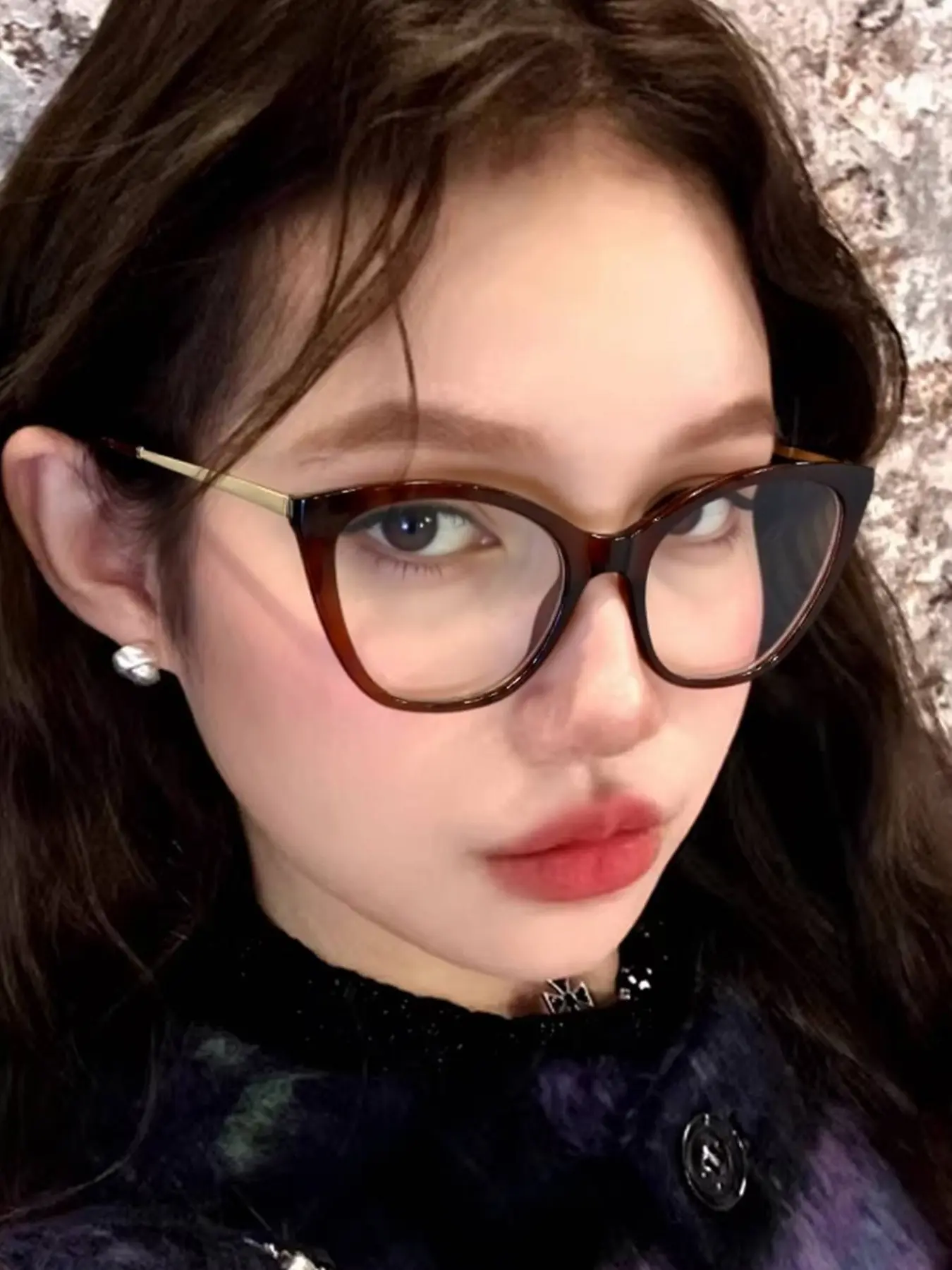 Women's Cat Eye Frame Glasses, Anti-Fatigue Anti-Glare, Lightweight Frame for Computer Home Office Use, Blue Light Glasses, Comfortable Eyewear
