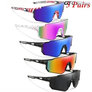 5-Pack 2026 Model UV Protective Sunglasses for Men & Women, Lightweight Eyewear Ideal for Outdoor Sand Protection, Fishing and Sports Activities