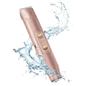 Women's Electric Shaver, USB Rechargeable Dual Head Hair Remover, Hair Removal Trimmer for Legs & Body, Portable Home Use, Smooth Exfoliation