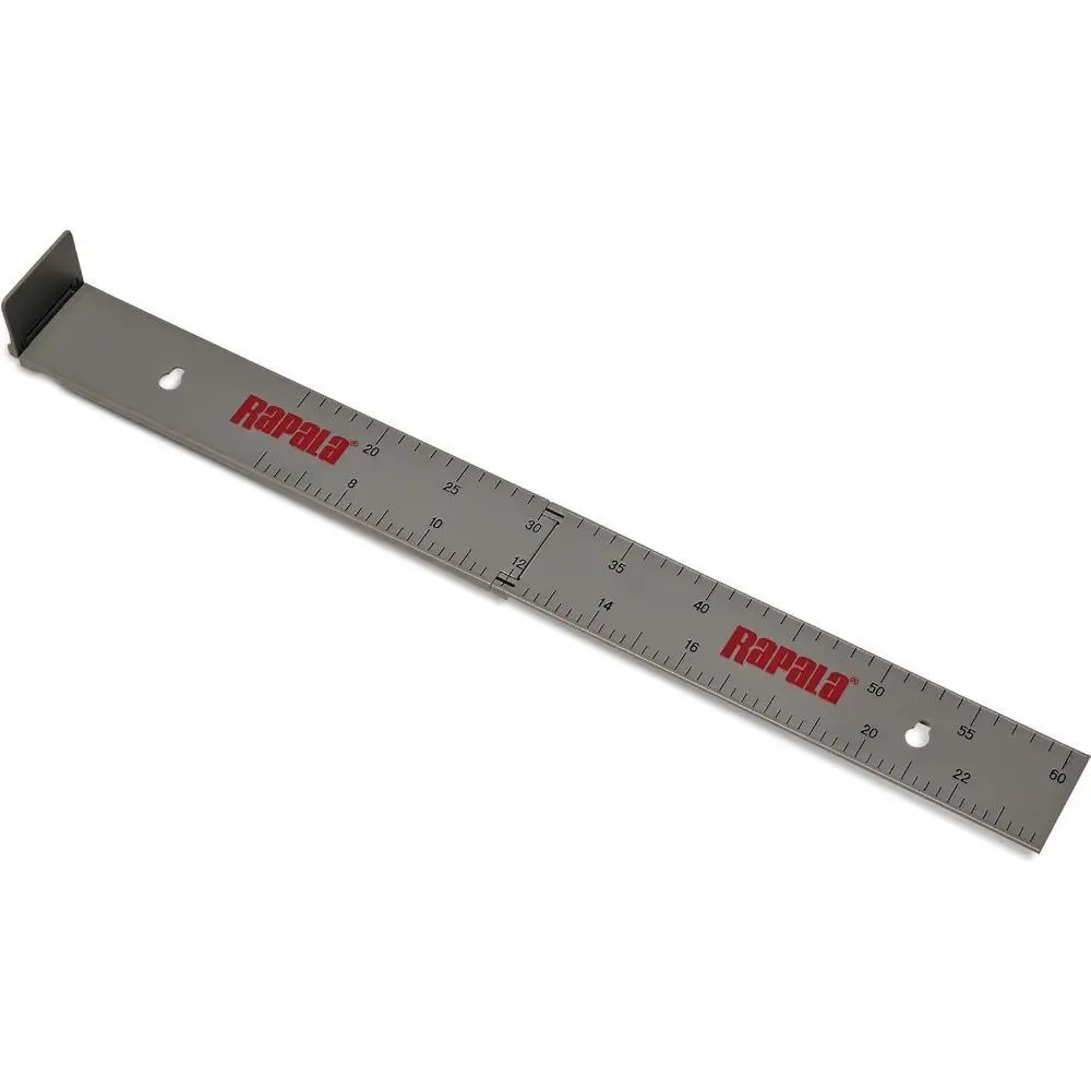 24in Compact Folding Ruler Hand Measuring Tool - Easy-to-Read Markings, Durable Build for Precise Fish Measurements, Lightweight and Portable for Outdoor Sports, Hassle-Free Use, Long-Lasting Performance, Convenient Storage, Measuring Instrument, Fishing,