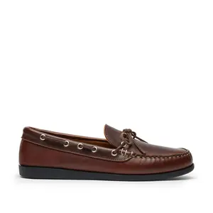 In Stock Men’s Canoe Shoe: Brown
