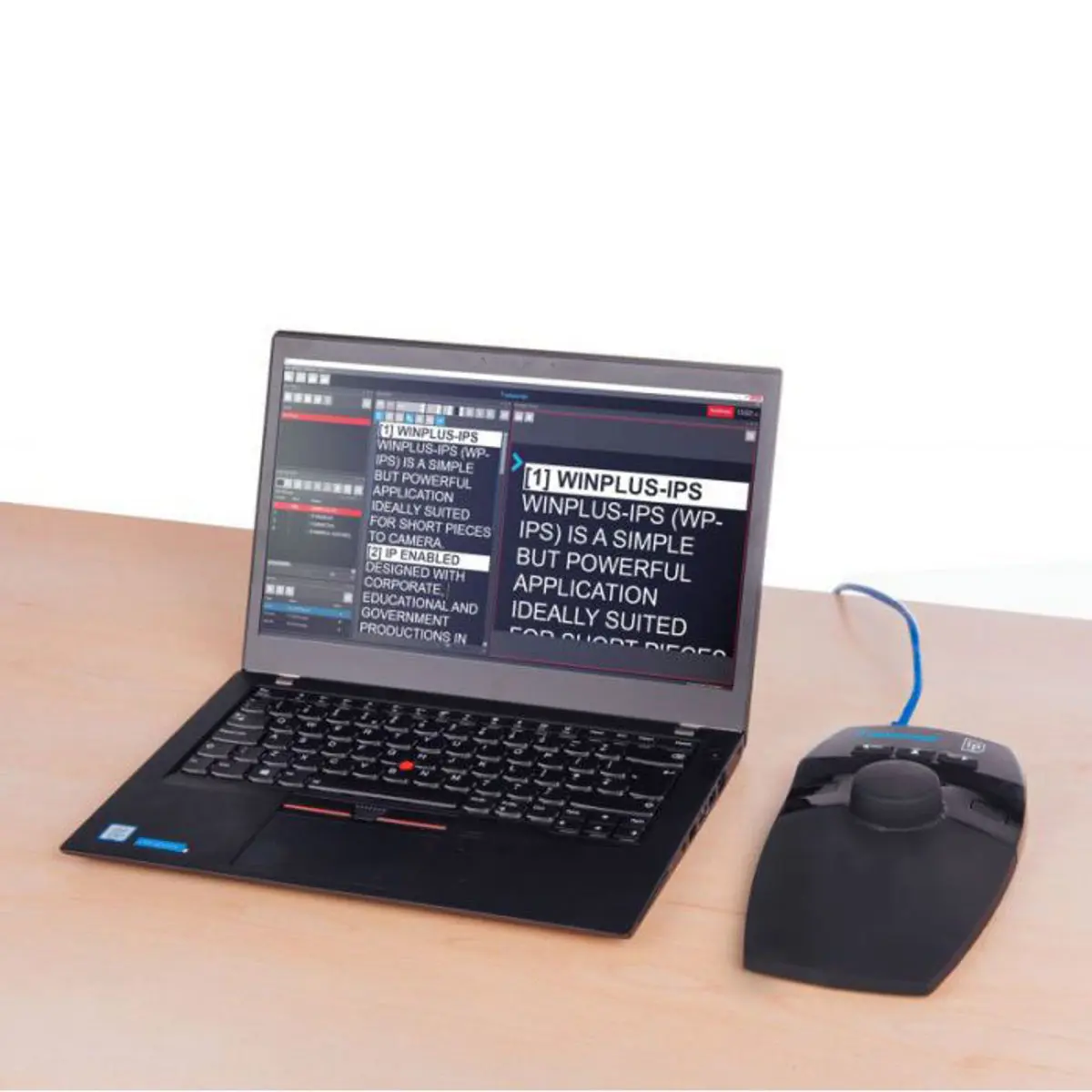 Autoscript EVO-IPS15 15" On-Camera Teleprompt Package with WP-IPS Software and Hand Scroll