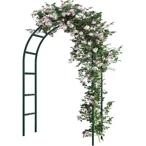 Metal Garden Arch, 1 Set Freestanding Wedding & Event Arbor, Climbing Plants Lattice Frame, Versatile for All Plant Types, Ideal for Bridal Party Decor