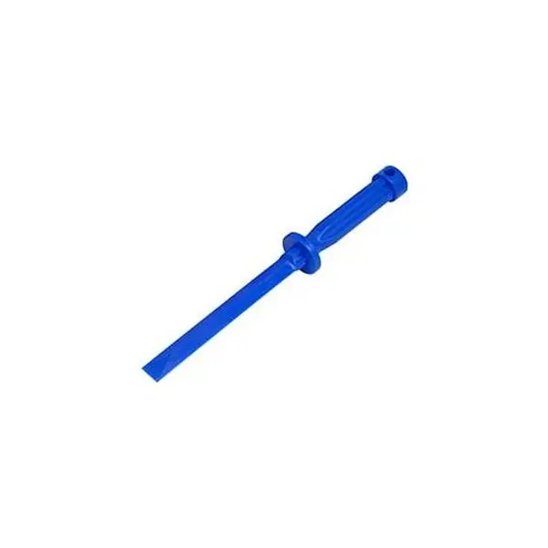Lisle LIS-81210 Flexible 0.75" Wide Plastic Chisel Scraper, Ideal for Emblem Removal, Resharpens Easily