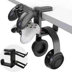 Game Controller Headset Organizer, Universal Stand No Installation Required, Keep Desk Clutter-Free, Fits Ps5/ps4/xbox/nintendo Switch Pro Controllers, Headphone Stand