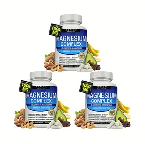 3 HOT Toplux Magnesium Complex 8 Essential Magnesium Supplement 1000mg  Healthcare Fitness Vitamin