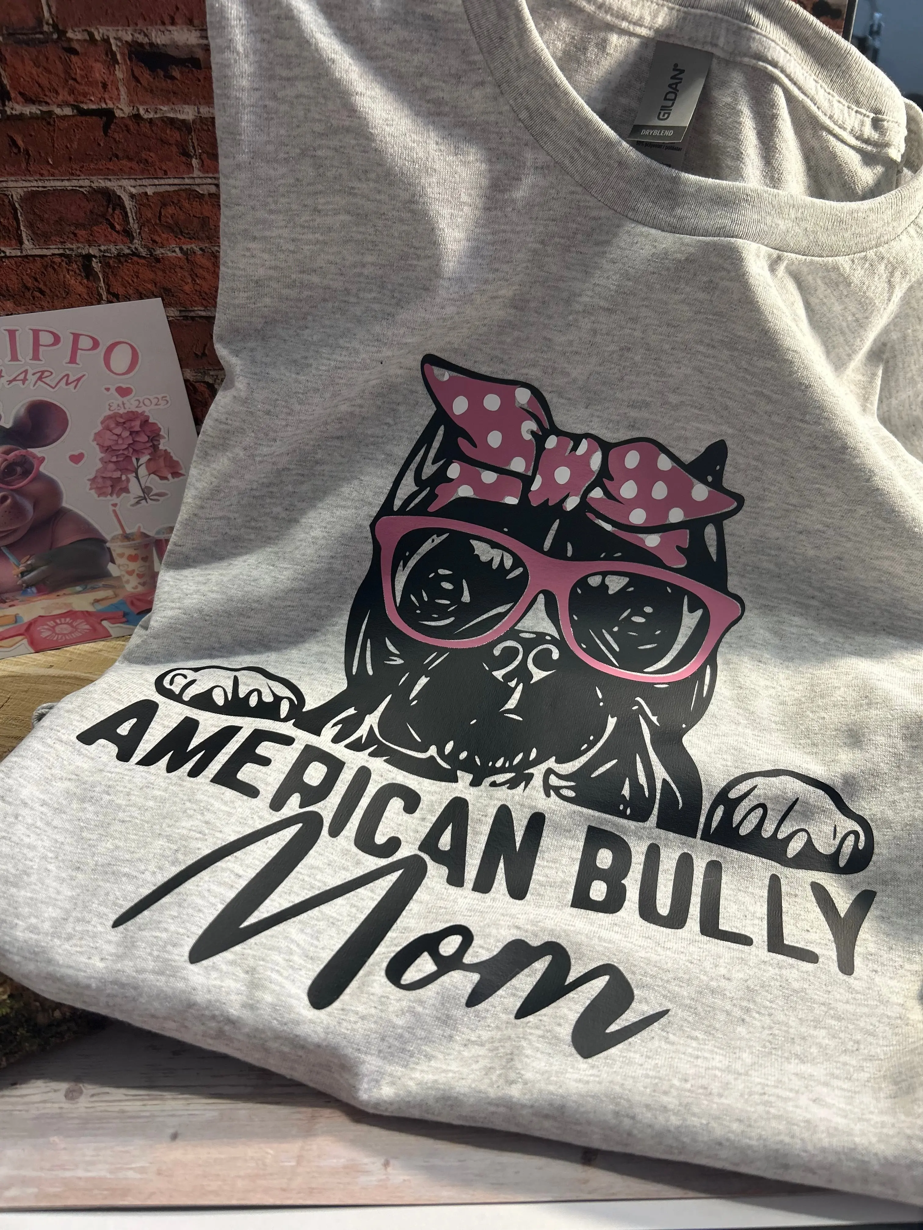 American Bully Mom t-shirt