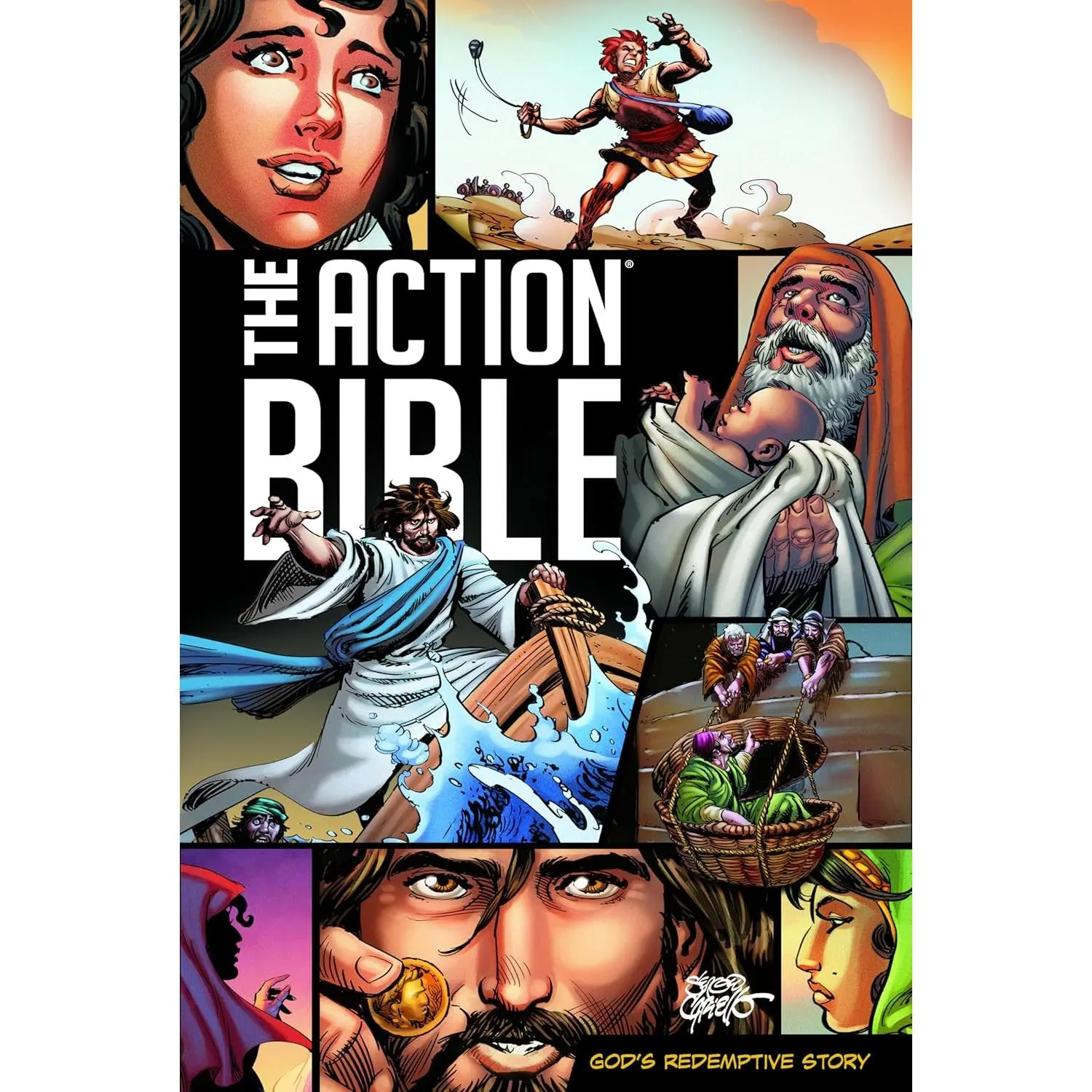 The Action Bible: God's Redemptive Story, Action Bible Series Collectible Comic Book