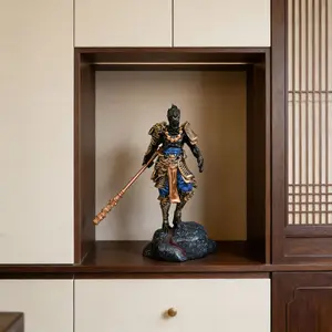 Chinese Style The Great Sage Returns Wukong Collectible Figurine, Artistic Sculptural Figurine for Collectors, Authentic Detailing, High-Quality Craftsmanship, Home Decor Statue Accessory, Collectible Figurines, Artistic Sculptural Figurines