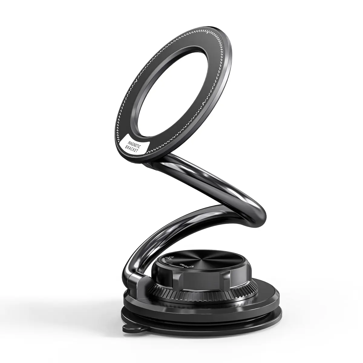 Lamicall Car Phone Holder for Magsafe Dashboard Windshield Nano Gel Vacuum | 20X Magnetic Phone Holders for Your Car 360° Suction Cup Phone Mount for iPhone 17 16 15 14 13 12 Pro Max Gift Truck Black sohochic