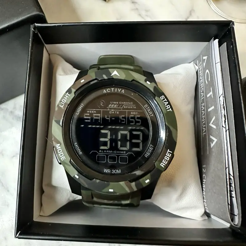 Invicta Activa Ranger X Terrain Digital Watch 45mm Camo Military Style NEW