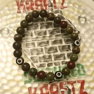 Blood Stone Protection Wrist Piece