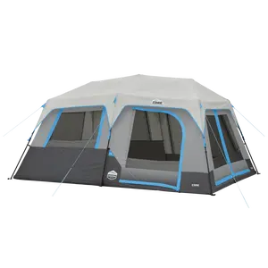 10 Person Lighted Instant Cabin Tent