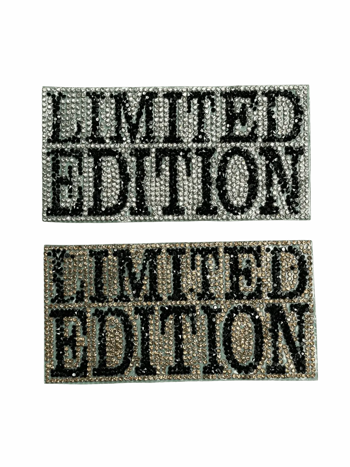 Liimited edition Rhinestone Patch, Iron-On Embroidery Accessory for Sewing & Fabric Projects