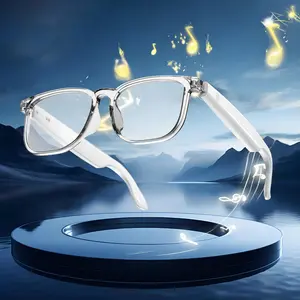 SENBONO Smart Glasses, Multifunctional Touch Control Wireless Glasses, Outdoor Sports Smart Glasses, Intelligent Glass for Women & Men