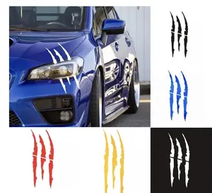 Car Stickers Reflective Monster Claw Scratch Marks Headlight Bumper Sticker Waterproof Decal