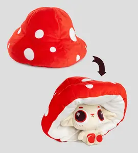 Kaleidos Creative - Capkins 12in. Peek-A-Boo Plush - Collectible - Mushroom - Stuffed Capkins