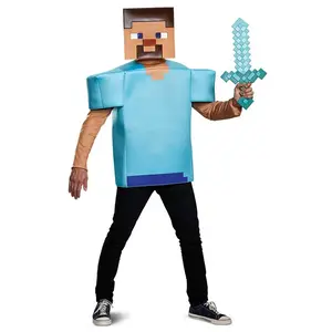 Minecraft Steve Costume for Adults