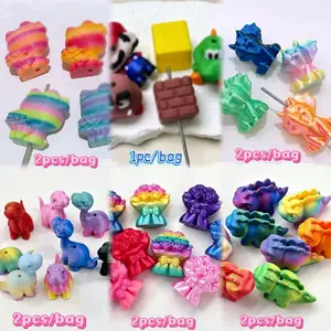 Ltty--P44--Mix Styles 3D Printed Beads