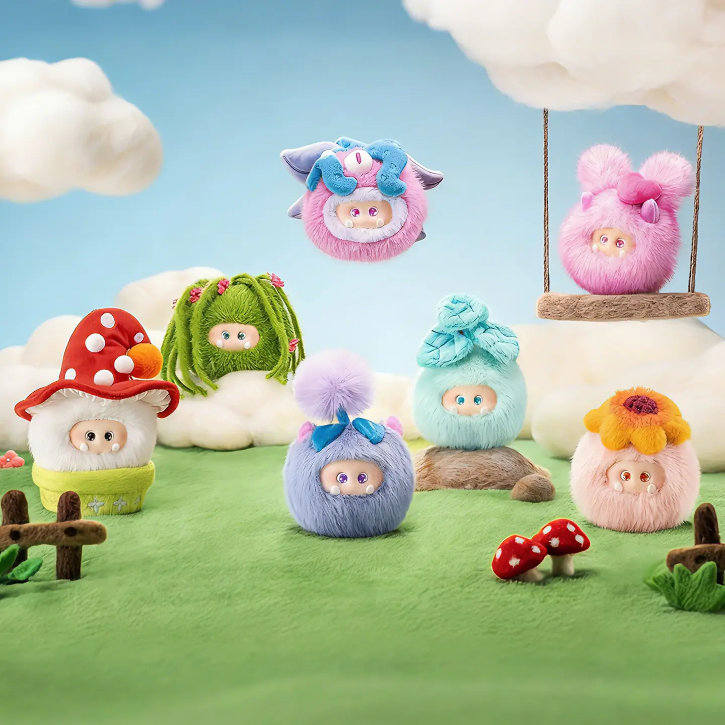 Giggle Monster Sprout Story Series Plush Blid Box