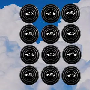 Car door shock-absorbing cushion pads, anti-vibration pads, door closing noise modification, silent shock-absorbing and sound-insulating silicone gaskets