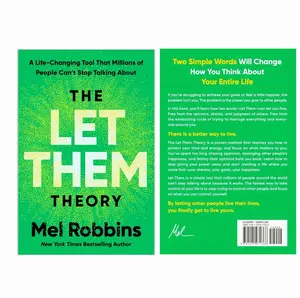 Mel Robbins The Let Them Theory: A Life-Changing Tool for Navigating Life's Challenges and Finding Meaning in Your Experiences Guided Journal Workbook