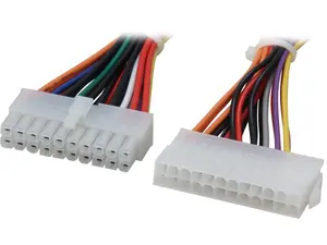 Nippon Labs POW-10206 6" 20 Pin Female to 24 Pin Male ATX Power Extension cable - OEM