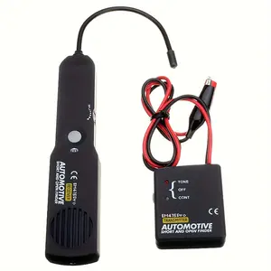 Mythtiger Automotive Short-Circuit and Open Circuit Finder - Compact Portable Electrical System Tester with Long Cable, Tone Control, and Built-In Battery Compartment - Ideal for Vehicle Maintenance and Diagnostics Car Scanner Fixed