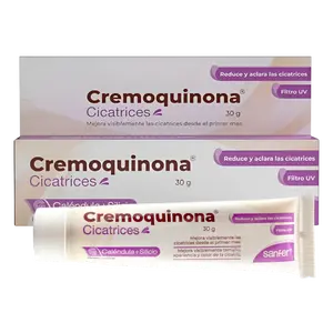 Cremoquinona Cream – Calendula + Silicon – 30g (cicatrices) Cremoquinona Cream – Calendula + Silicon – 30g (cicatrices)