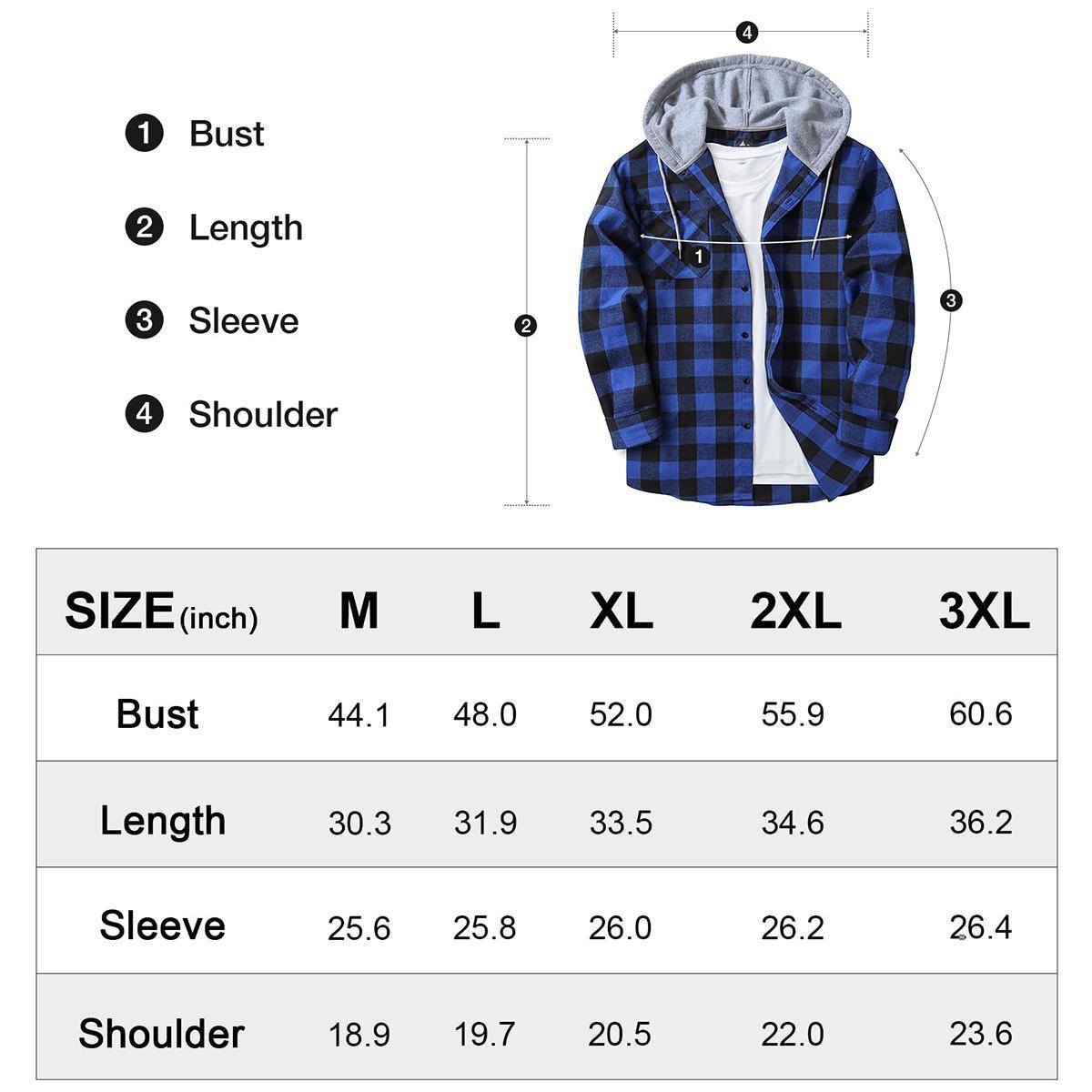 ZITY Spring Men's Plaid Hooded Shirt - Lightweight Breathable Flannel Long Sleeve - Classic Aesthetic Checked Top for Everyday Wear - Soft Casual Layering Piece Gift