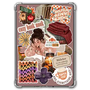 Pumpkin Spice Reader- Cardstock Inserts