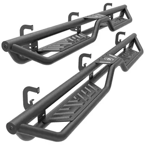 【Yzona】Truck Rails Side Steps Compatible for 2007-2018 Silverado & Sierra 1500 | 2007-2019 Silverado / Sierra 2500 3500 HD Extended Cab
