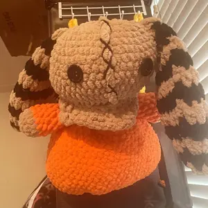 Sam from trick or treat crochet backpack