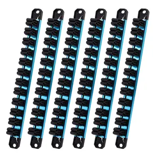#fathersdaygift DURATECH Magnetic Screwdriver Organizer and Wrench Organizer, Screwdriver and Wrench Holder, Aluminum Tool Organizer Rail with 72 Slots for Toolbox Drawer and Tool Organization(