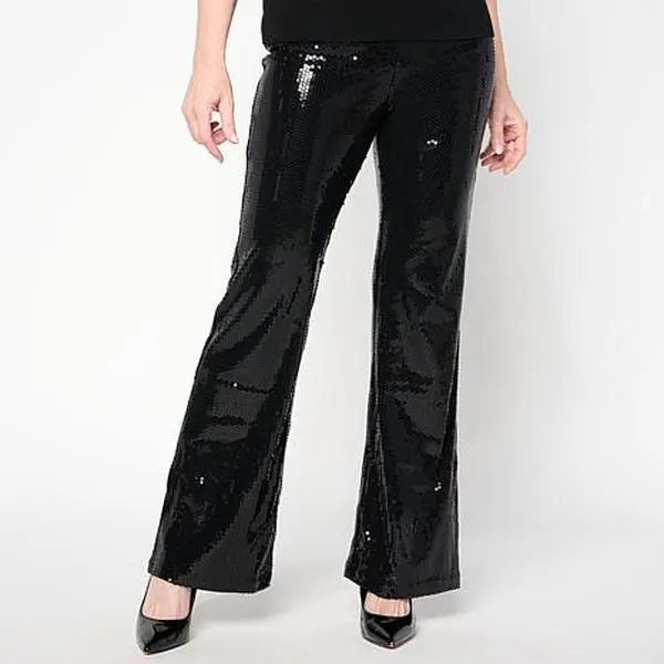 C. Wonder  C Wonder Runway Sequin Slim Flare Pant