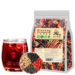 Kidney Tea Formula Ginseng Eight Treasures Tea Organic Kidney Traditional Kidney Cleansing Tea Cleanse Tea Ginseng Red Date Natural Chinese Herbal Tea Bags For Men Women healthy cleanse detox tea