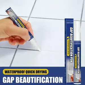 【Free Shipping 】Quick Dry Waterproof Tile Grout Repair Marker, Easy DIY Long Lasting Wear Resistant Tile Gap Filler for Wall Floor Cracks, Ideal for Bathroom Kitchen Living Room Bedroom Home Restoration