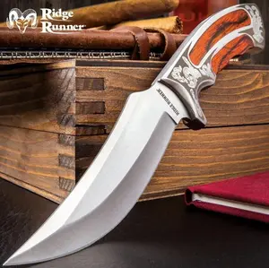 Ridge Runner Executive Wooden Fixed Blade Knife | 10 " Overall Length