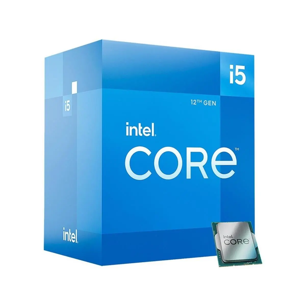Intel Core i5-12400 12th Generation Hexa-Core Desktop CPU Processor - FC-LGA16A Socket, 18MB Cache, Up to 4.40 GHz, 65W, Alder Lake Architecture, Performance Boost, Multitasking Support, Compatible with Latest Innovations