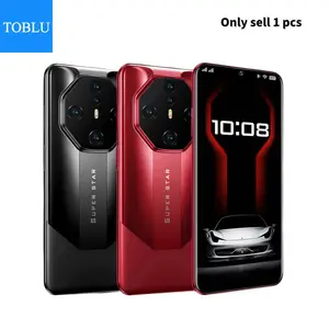 TOBLU-6.53-inch smartphone, unlocked 4G, 16MP high-definition pixel, 4000mAh battery capacity, 4GB+128GB memory, GPS， Dual SIM dual standby, stylish phone, expandable memory, Android system