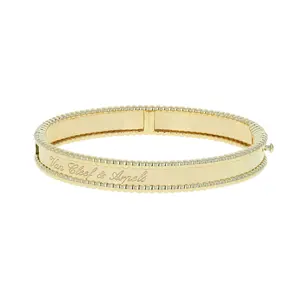 Pre-owned Van Cleef & Arpels Perlée Extra Small Bangle Bracelet