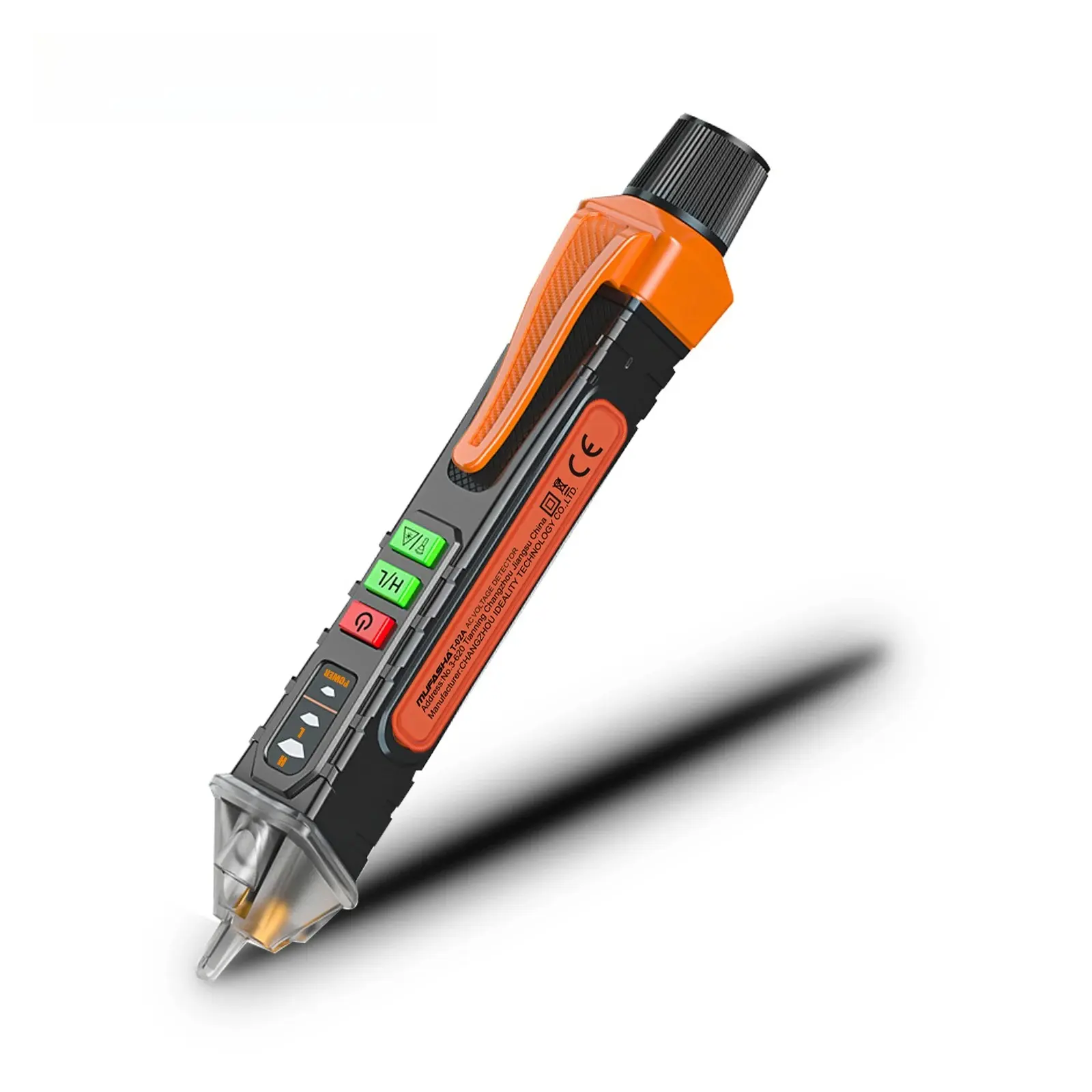 Non-Contact Voltage Detector Electrical Pen - AC Voltage Tester for Home Circuit, Smart Breakpoint Finder with 12-1000V High Sensitivity Range, LED Lights, Flash Alert, Illumination Light, English Instructions, High Sensitivity Range 12-1000V